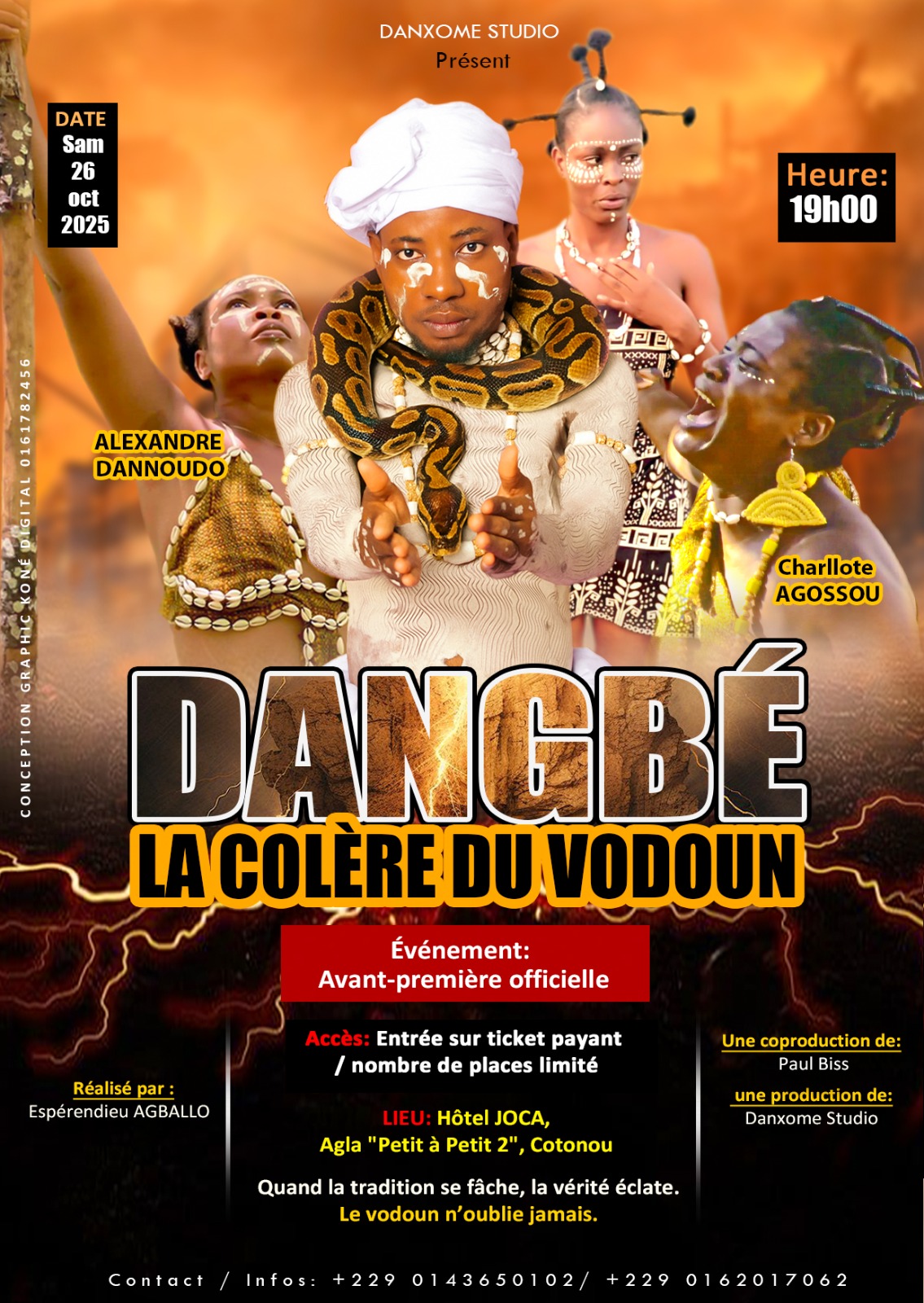 DANGBÉ — La Colère du Vodoun